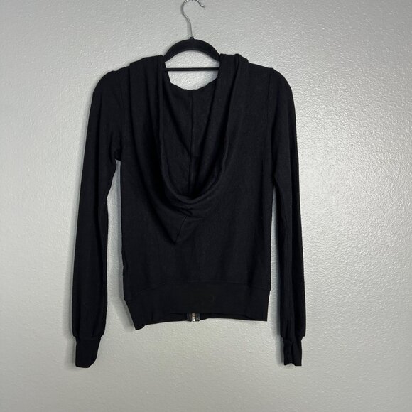Wildfox Black Zip-Up Hoodie - Picture 8 of 9